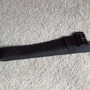 Genuine leather wide belt banana republic